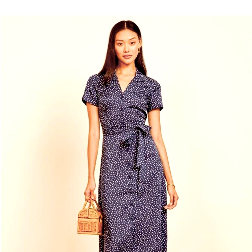 Reformation midi dress